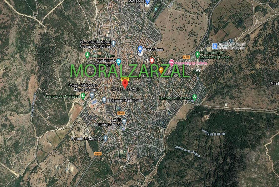 Mapa Moralzarzal