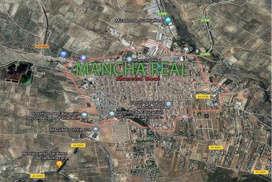 Mapa mancha real