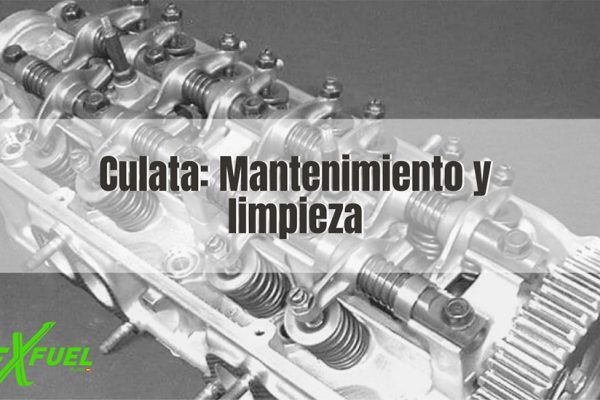 Culata mantenimiento y limpieza de motores · Flexfuel