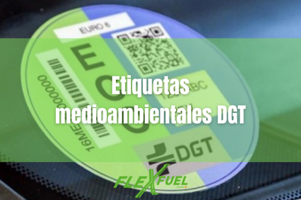 Etiquetas medioambientales de la DGT