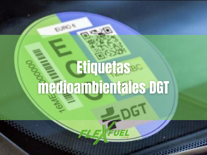 Etiquetas medioambientales de la DGT