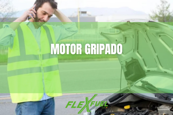 Motor gripado del coche