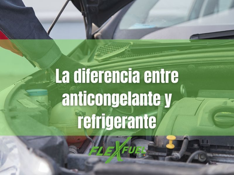 La diferencia entre anticongelante y refrigerante