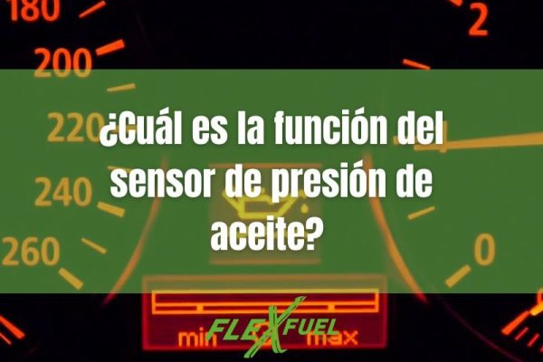función del sensor de presión de aceite